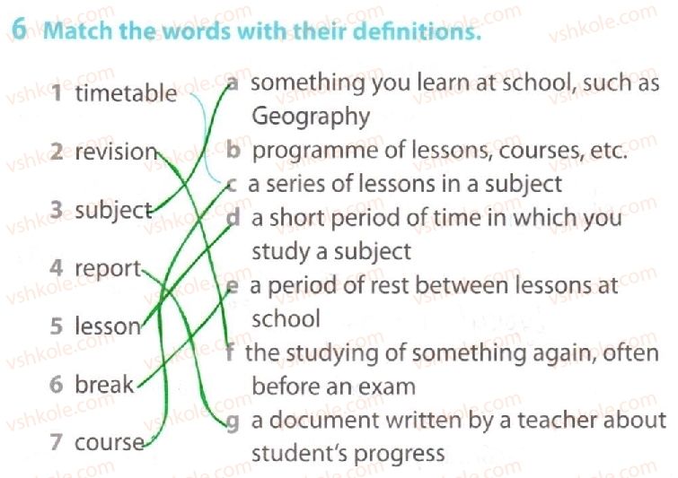 фото задание 6 - lesson 1. what's your school like? - unit 2. your school time