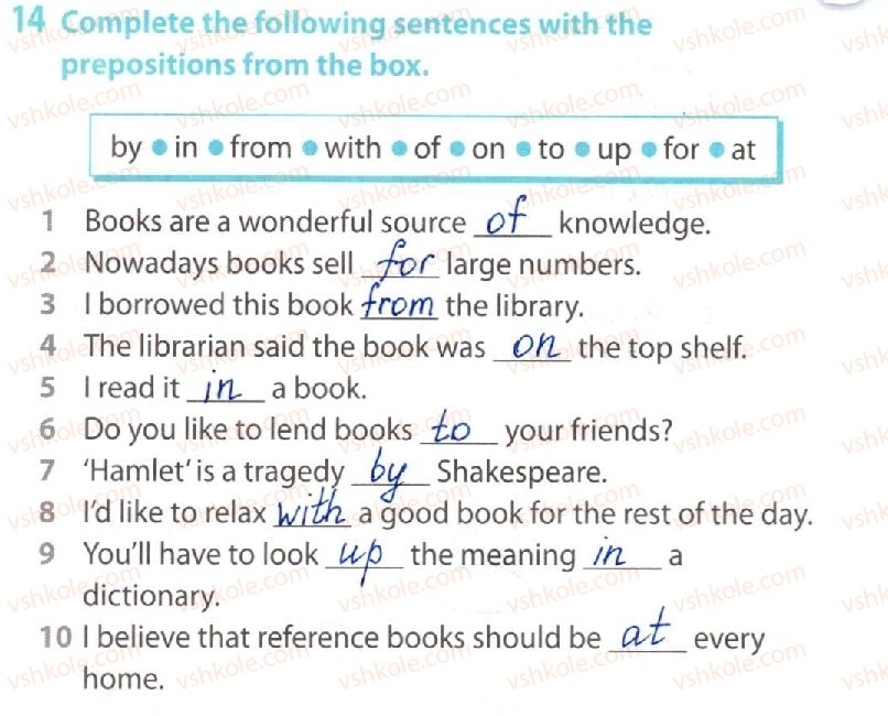 фото задание 14 - lesson 1. do you need a book? - unit 3. your preferences