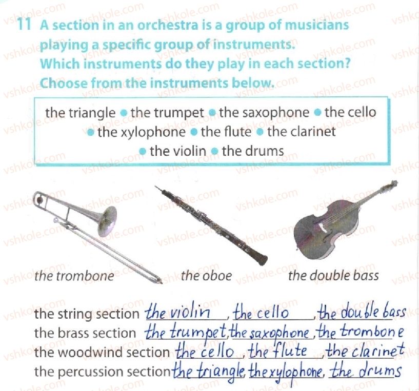 фото задание 11 - lesson 2. music is heard everywhere! - unit 3. your preferences