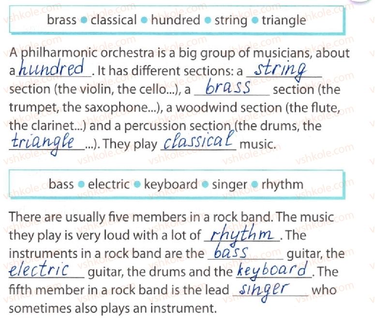 фото задание 12 - lesson 2. music is heard everywhere! - unit 3. your preferences