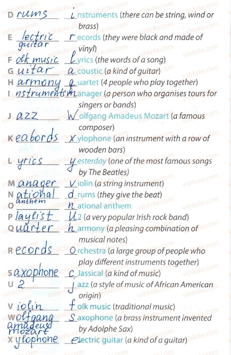 фото задание 16 - lesson 2. music is heard everywhere! - unit 3. your preferences