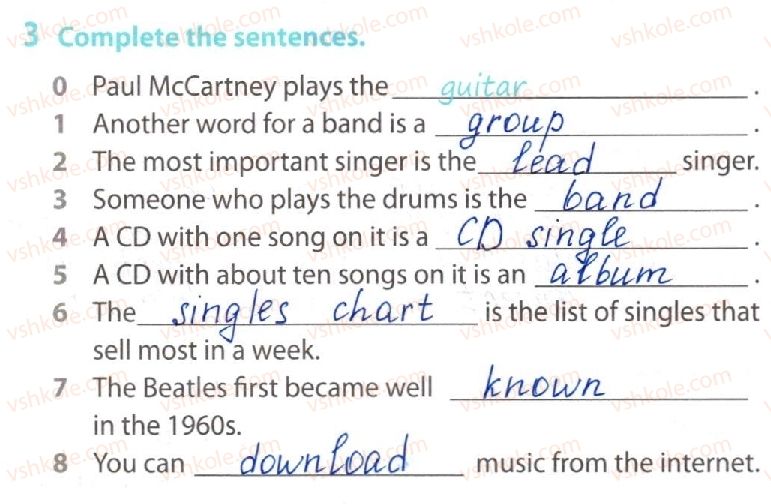 фото задание 3 - lesson 2. music is heard everywhere! - unit 3. your preferences