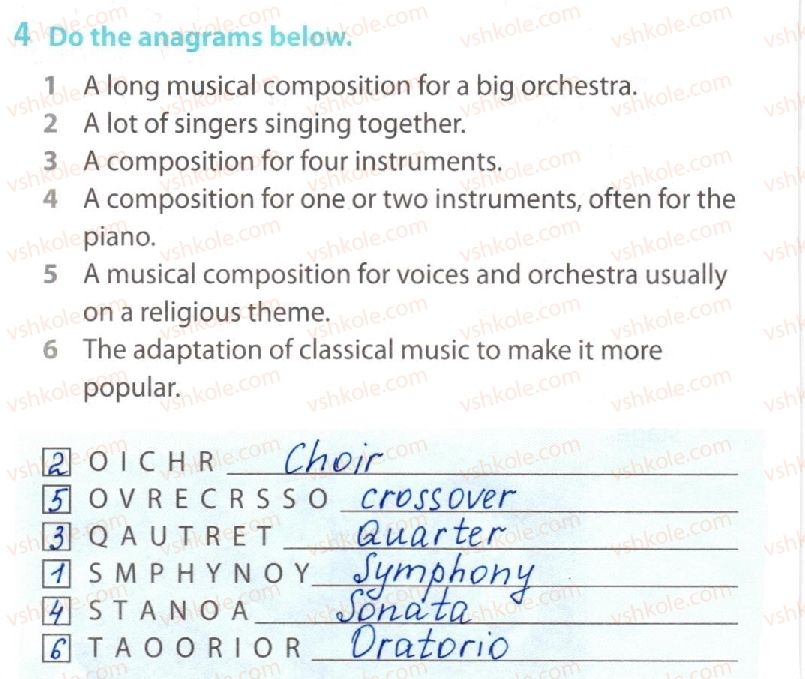 фото задание 4 - lesson 2. music is heard everywhere! - unit 3. your preferences
