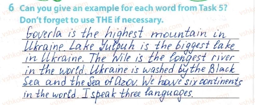 фото задание 6 - lesson 2. geographical outlook - unit 4. broaden your mind!