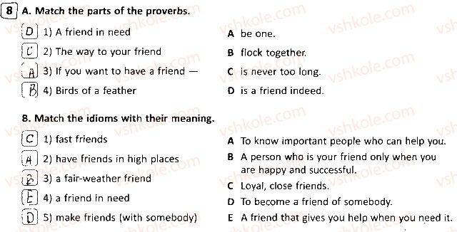 фото задание 8 - lesson 1. family and friends - unit 1. it’s your life
