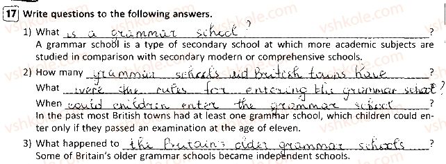 фото задание 17 - lesson 1. what’s your school like? - unit 2. your school time