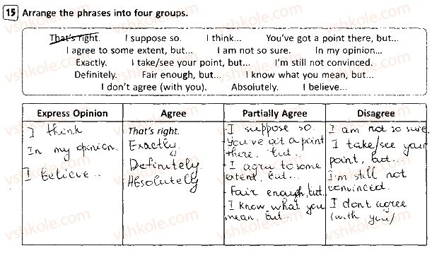 фото задание 15 - lesson 2. are you a good team? - unit 2. your school time