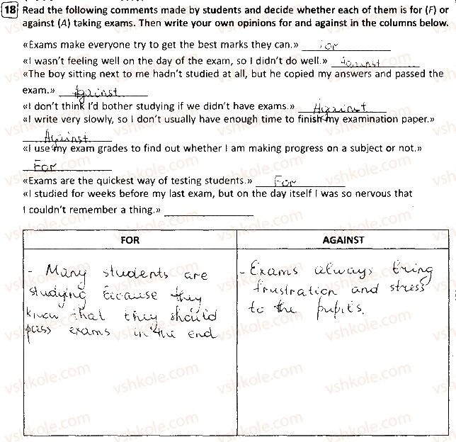 фото задание 18 - lesson 2. are you a good team? - unit 2. your school time