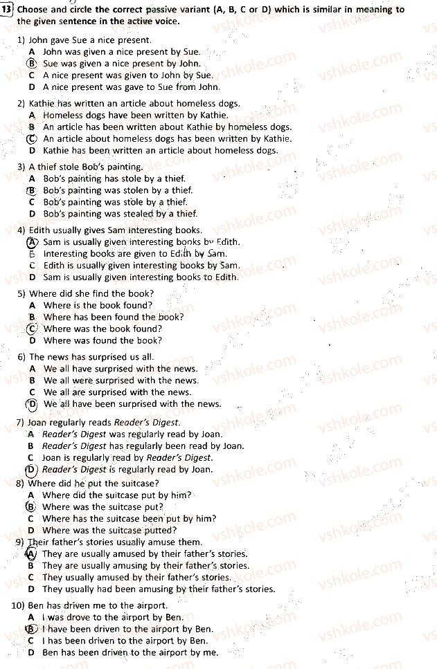 фото задание 13 - lesson 1. do you need a book? - unit 3. your preferences