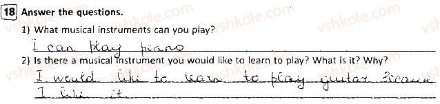 фото задание 18 - lesson 2. music is heard everywhere - unit 3. your preferences