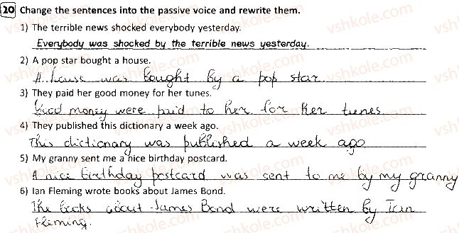 фото задание 20 - lesson 2. music is heard everywhere - unit 3. your preferences