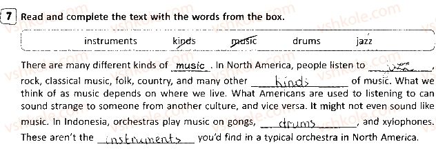 фото задание 7 - lesson 2. music is heard everywhere - unit 3. your preferences