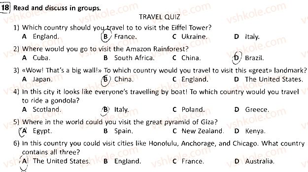 фото задание 18 - lesson 2. geographical outlook - unit 4. broaden your mind
