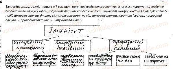 фото задание 6 - імунна система. імунітет - тема 10. регуляція функцій організму