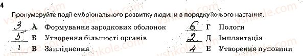 фото задание 4 - розвиток людини. порушення роботи репродуктивної системи - тема 11. розмноження та розвиток людини
