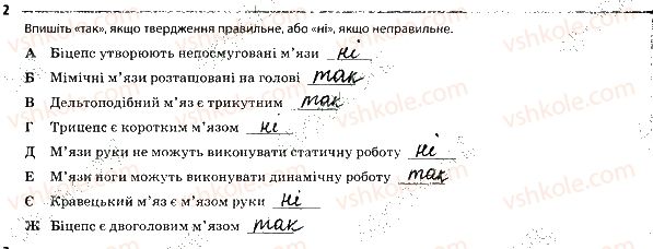 фото задание 2 - 2. опорно-рухова система. м'язи - тема 2. опора й рух