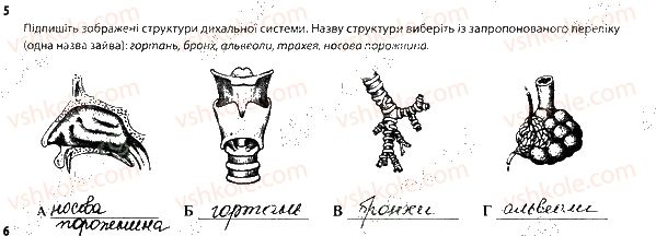 фото задание 5 - 1. будова дихальної системи - тема 5. дихання
