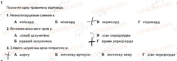 фото задание 1 - 3. серце. робота серця. судини - тема 6. транспорт речовин