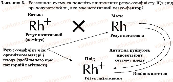 фото задание ст135завд5 - тема 11. розмноження та розвиток людини
