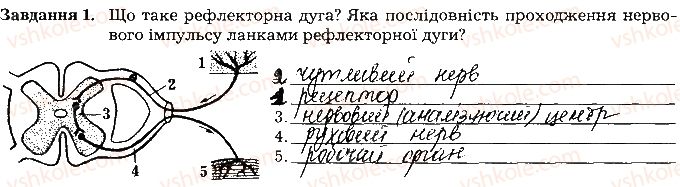 фото задание ст81завд1 - тема 7. нервова система
