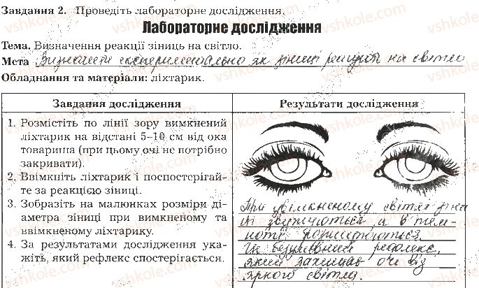 фото задание ст105завд2 - тема 9. вища нервова діяльність
