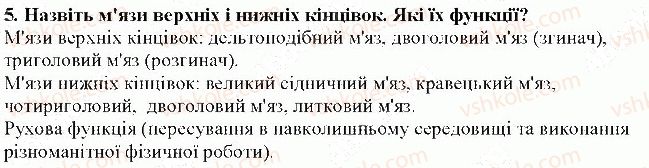 фото задание 5 - § 32. основні групи скелетних м'язів - тема 6. опора та рух