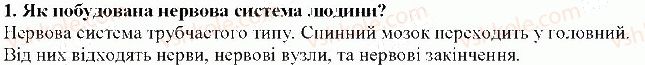 фото задание 1 - § 36. центральна та периферична нервова система - тема 7. зв'язок організму людини із зовнішнім середовищем. нервова система