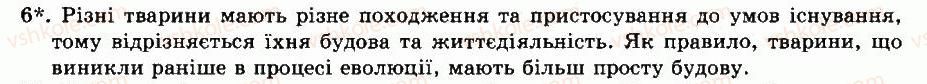 фото задание 6 - § 4. органи та системи органів - тема 1. будова та життєдіяльність тварин - розділ vi. тварини