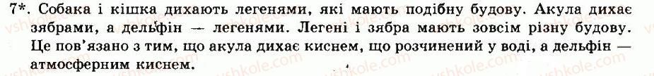 фото задание 7 - § 4. органи та системи органів - тема 1. будова та життєдіяльність тварин - розділ vi. тварини