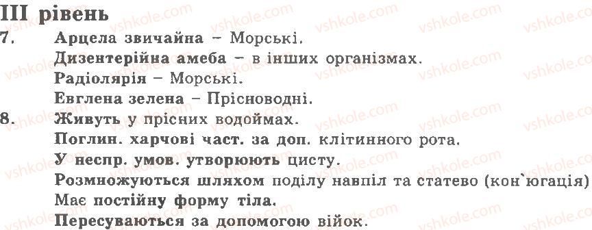 фото задание 3 - варіант 2 - рівні - тема 1. вступ. будова та життєдіяльність тварин. найпростіші