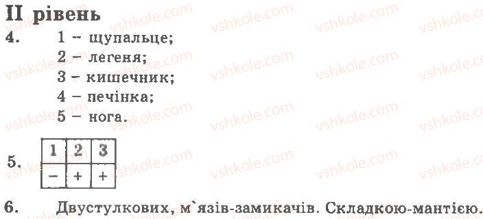 фото задание 2 - варіант 2 - рівні - тема 3. членистоногі. молюски