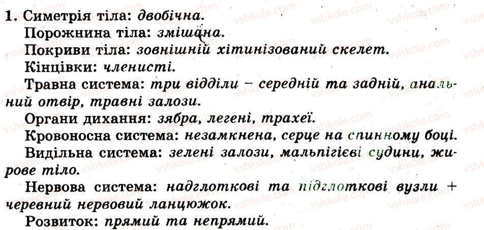 фото задание 1 - загальна характеристика типу членистоногі - тема 5. членистоногі