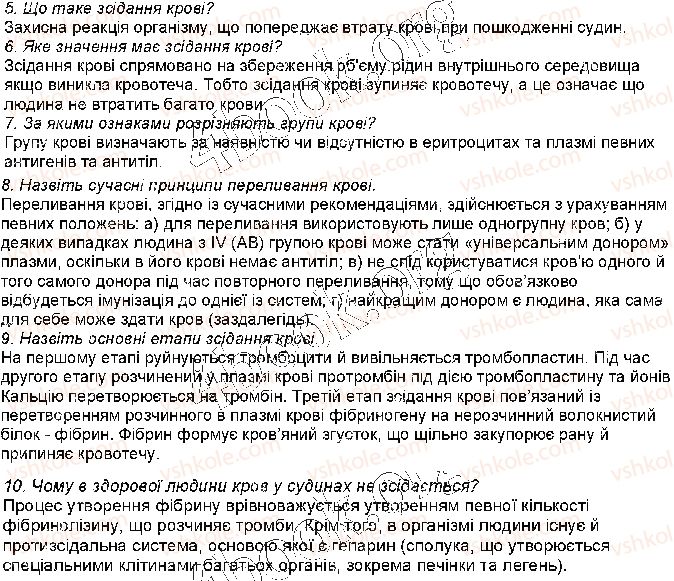 фото задание стр93 - § 20. групи крові. переливання крові. зсідання крові - тема 4. транспорт речовин