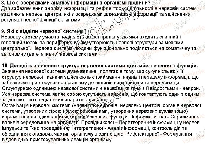 фото задание стр157 - § 35. нервова система - тема 7. зв’язок організму людини із зовнішнім середовищем. нервова система