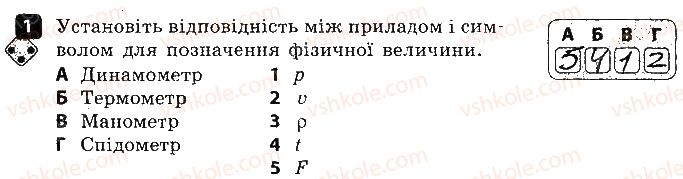 фото задание 1 - варіант 1 - 1. температура. залежність розмірів тіл - самостійні роботи