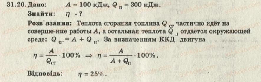 фото задание 20 - 31. теплові двигуни. ккд теплових двигунів