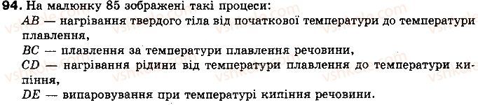 фото задание 94 - § 12. випаровування і конденсація рідин. питома теплота пароутворення речовини - розділ 1. теплові явища