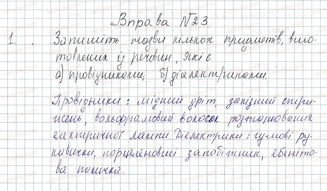 фото задание 1 - № 23 - вправи