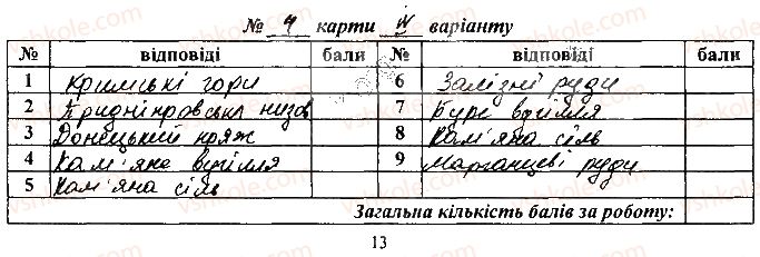 фото задание сторінка13 - розділ ііі. природні умови і природні ресурси україни - зошит для самостійних та контрольних робіт