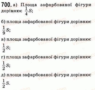 фото задание 700 - 21. площа паралелограма - § 4. многокутники. площа многокутника