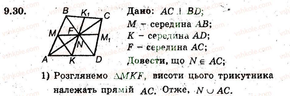 фото задание 30 - 9. середня лінія трикутника - § 2. многокутники. чотирикутники