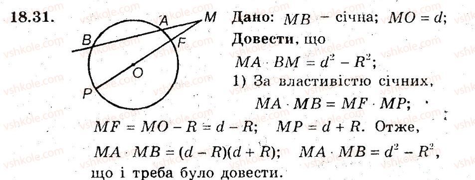фото задание 31 - 18. перша ознака подібності трикутників - § 4. подібність трикутників