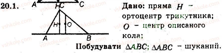 фото задание 1 - 20. пряма ейлера - § 4. подібність трикутників