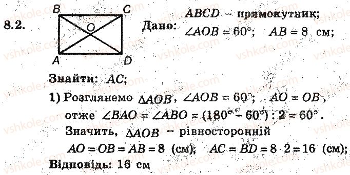 фото задание 2 - 8. прямокутник. ромб. квадрат - § 2. многокутники. чотирикутники