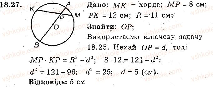 фото задание 27 - 18. перша ознака подібності трикутників - § 4. подібність трикутників