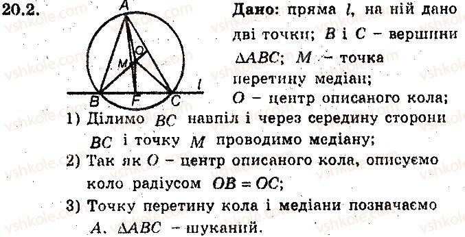 фото задание 2 - 20. пряма ейлера. коло дев’яти точок - § 4. подібність трикутників