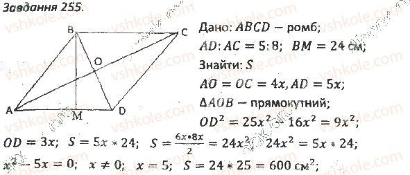 фото задание 255 - варіант 2