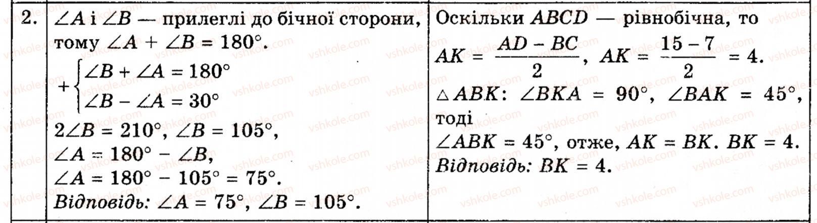 фото задание 2 - задачі за готовими малюнками 2 - розділ 1. чотирикутники