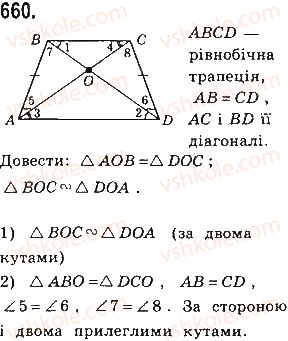 фото задание 659 - § 14. перпендикуляр і похила - розділ 3. розв’язування прямокутних трикутників