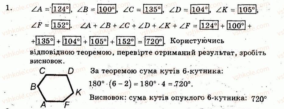 фото задание 1 - варіант 2 - графічний тренінг 5 - многокутники площі многокутників - частина 1. поточний контроль знань
